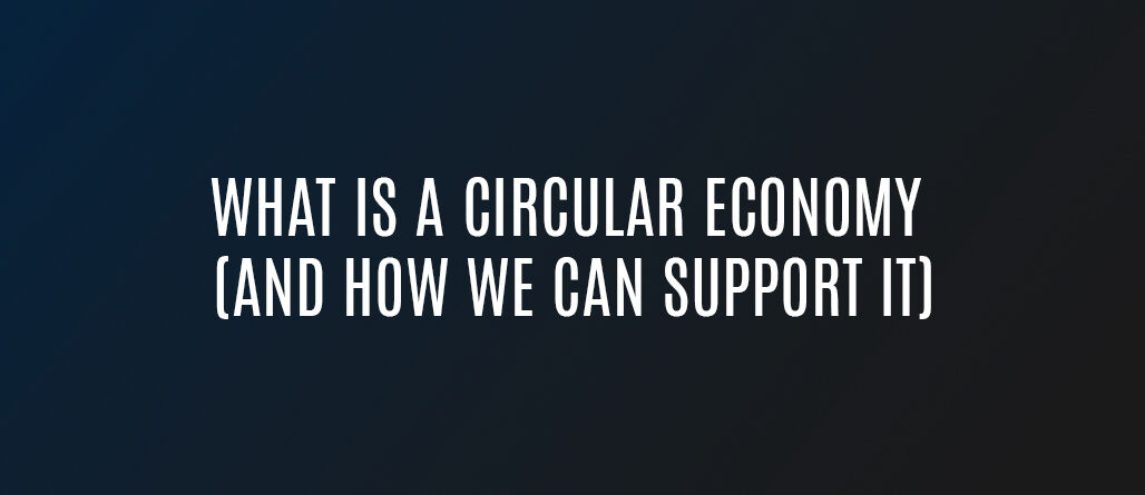 What is a Circular Economy (And How We Can Support it)