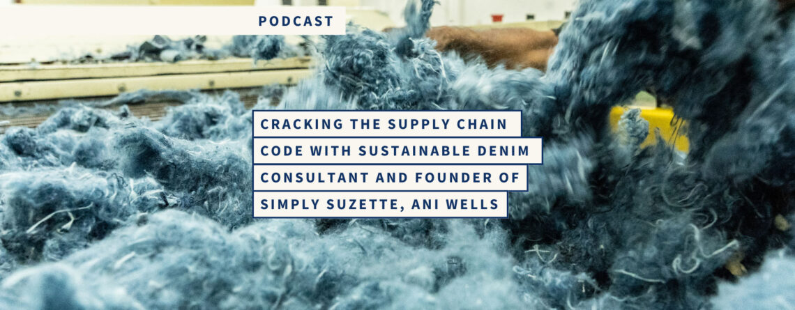 Episode 6: Cracking the Supply Chain Code with sustainable denim consultant and founder of Simply Suzette, Ani Wells